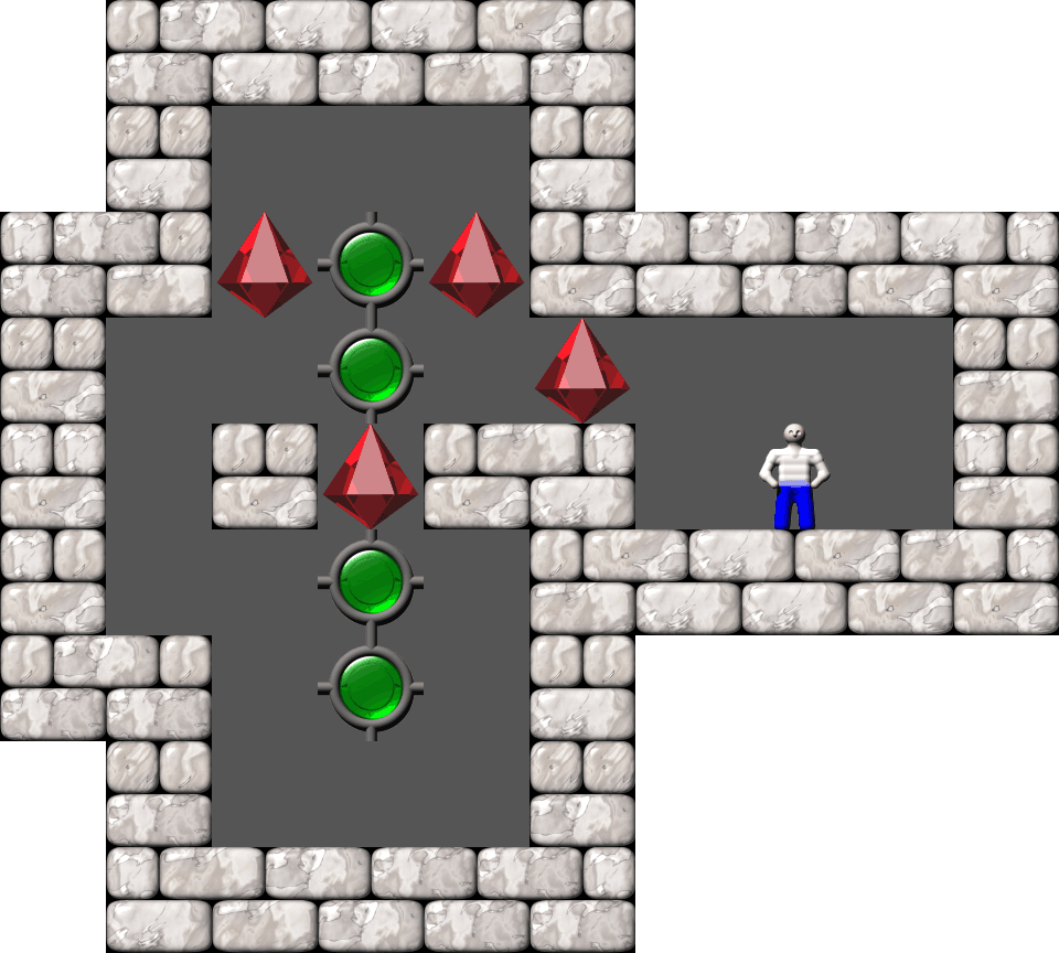 Sokoban Thinking Rabbit Arranged level 345